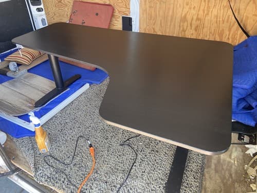 IKEA Bekant Adjustable Height Home Office Desk - 63 Inches, Black Local Pick Up - Thumbnail 14