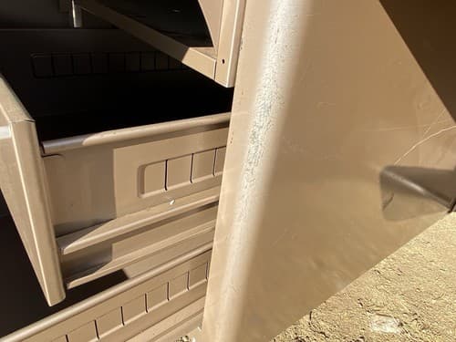 Vintage Steelcase Mid Century Modern L Shape Tanker Desk - Thumbnail 7