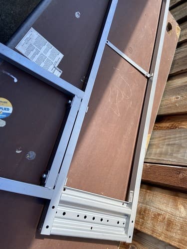 Ikea Galant Desk Frame for Corner Desk Silver 18222 Local Pick Up Only - Thumbnail 3