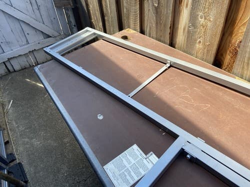 Ikea Galant Desk Frame for Corner Desk Silver 18222 Local Pick Up Only - Thumbnail 7