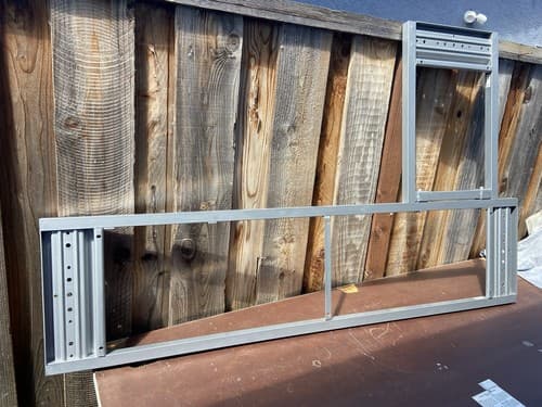 Ikea Galant Desk Frame for Corner Desk Silver 18222 Local Pick Up Only - Thumbnail 9