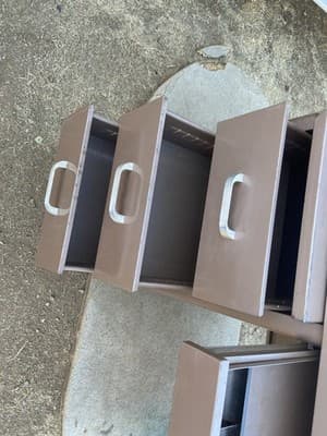 Vintage Mid Century Modern McDowell & Craig tanker desk - Thumbnail 2