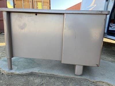 Vintage Mid Century Modern McDowell & Craig tanker desk - Thumbnail 12