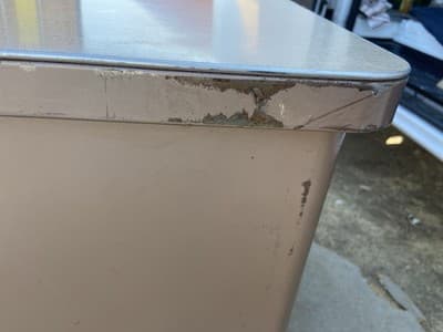 Vintage Mid Century Modern McDowell & Craig tanker desk - Thumbnail 11