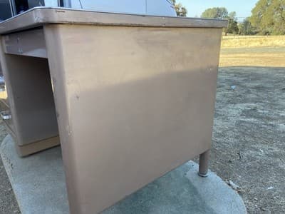Vintage Mid Century Modern McDowell & Craig tanker desk - Thumbnail 8