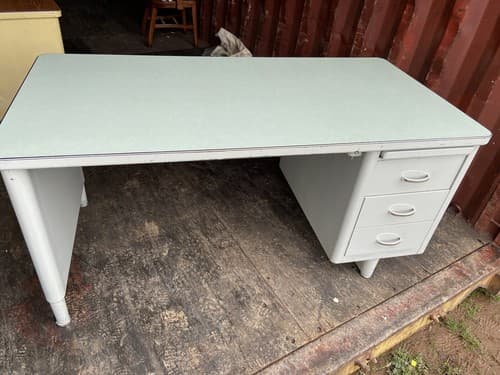 Vintage Steelcase Tanker Desk - Thumbnail 3