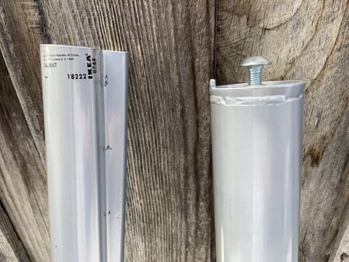 Ikea Galant Desk T Leg Adjustable Silver Pre-Owned -  Local Pick Up Only - Thumbnail 2