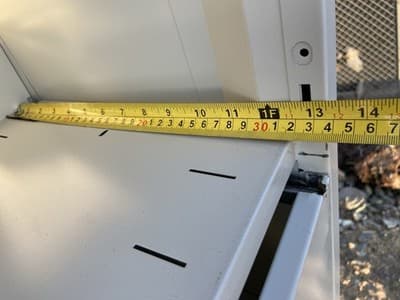 TAB  6 tier lateral file cabinet Office Furniture with flipping doors 36/13.5/77 - Thumbnail 4