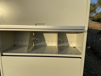 TAB  6 tier lateral file cabinet Office Furniture with flipping doors 36/13.5/77 - Thumbnail 5