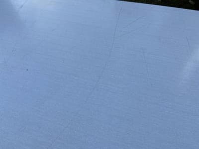 Vintage Mid Century Modern Metal Tanker  Desk Workbench Industrial Table - Thumbnail 22