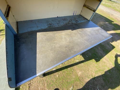 Antique Metal Post Office Mail Industrial Table - Thumbnail 12