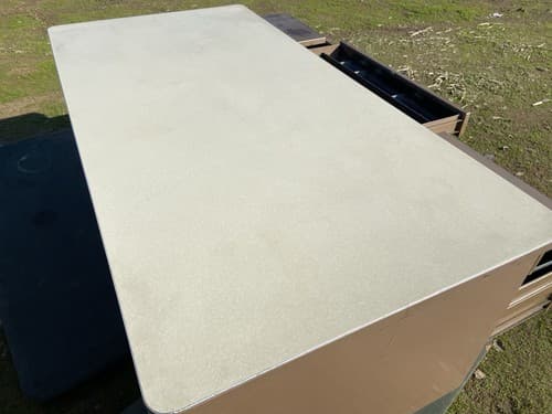 McDowell And Craig Vintage Mid Century Modern Metal Tanker Desk - Thumbnail 10