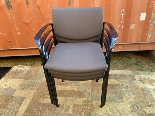 STEELCASE Player chair stacking upholstered seat Conference Office Chairs - Thumbnail 4