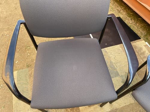 STEELCASE Player chair stacking upholstered seat Conference Office Chairs - Thumbnail 6