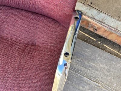 Vintage All-Steel Mid Century Modern Eames Office Arm Chair Knoll Pollock Style - Thumbnail 13