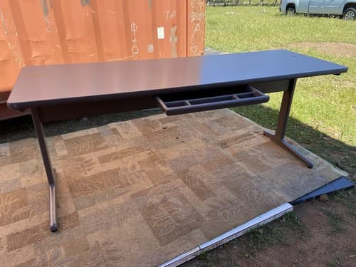 1970s George Nelson for Herman Miller Action Office Desk 71 inch with Drawers - Image 1