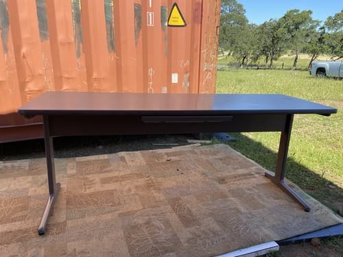 1970s George Nelson for Herman Miller Action Office Desk 71 inch with Drawers - Thumbnail 8