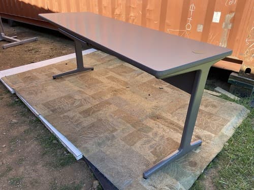 1970s George Nelson for Herman Miller Action Office Desk 71 inch with Drawers - Thumbnail 12