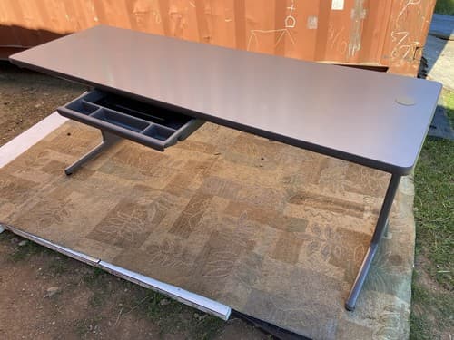 1970s George Nelson for Herman Miller Action Office Desk 71 inch with Drawers - Thumbnail 13