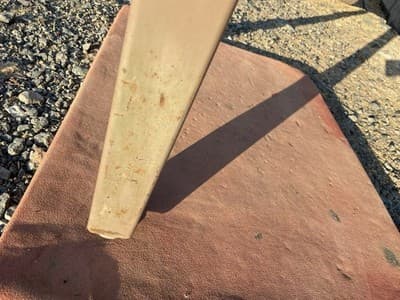 Vintage Standford University Steel Tanker Desk Table It Has Patina - Thumbnail 6