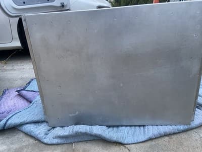 Vintage Military Army Aluminum Folding Field Desk - Thumbnail 5