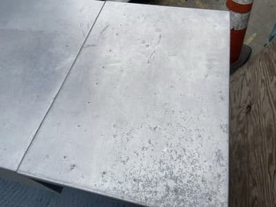Vintage Military Army Aluminum Folding Field Desk - Thumbnail 18