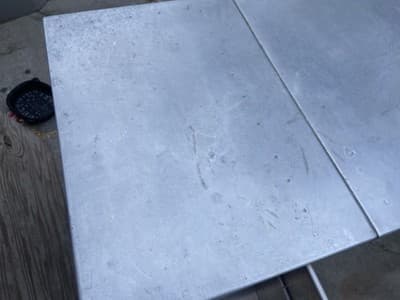 Vintage Military Army Aluminum Folding Field Desk - Thumbnail 22