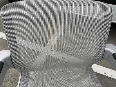 6 Vintage Modern Clarity Task Chairs By Allsteel Some Scuffing And Marks - Thumbnail 12