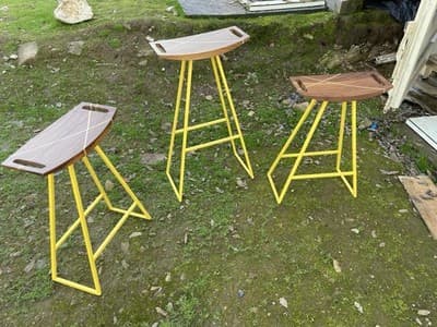 Robert’s Trunk Design Stool Set Of 3 - Thumbnail 2