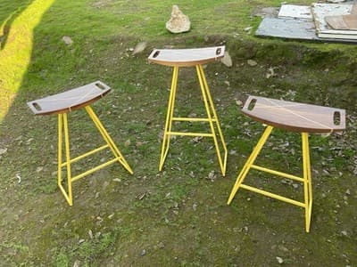 Robert’s Trunk Design Stool Set Of 3 - Thumbnail 16