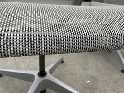 6 Vintage Modern Clarity Task Chairs By Allsteel Some Scuffing And Marks - Thumbnail 20