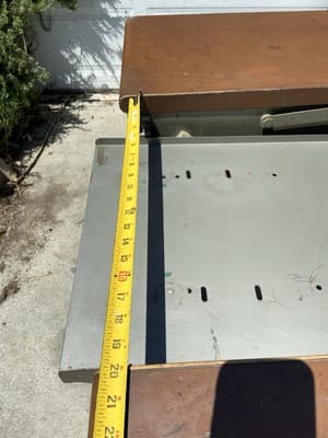 Antique Shaw Walker Typewriter Metal Industrial Tanker Desk - Thumbnail 20