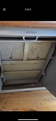 Antique Shaw Walker Typewriter Metal Industrial Tanker Desk - Thumbnail 24