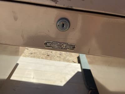 McDowell And Craig Vintage METAL INDUSTRIAL Tanker Desk Mid Century Modern MCM. - Thumbnail 18