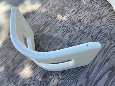 Futuristic Space-Age Glass Coffee Table Hollywood Regency Minimalist Mcm - Thumbnail 7