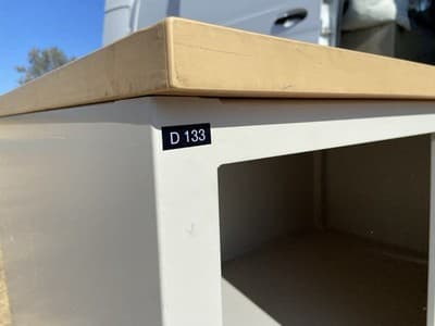 Vintage Industrial,Metal Tanker Credenza Mid-Century Modern Book Shelf Sideboard - Thumbnail 13