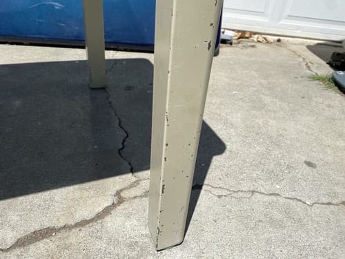 McDowell And Craig Vintage Heavy Duty Mid Century Modern All Steel/Metal Desk - Thumbnail 6