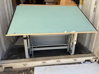 Vintage Mid Century Modern Mayline Drafting Table Desk-O-Matic - Thumbnail 2