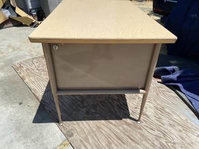 Raymond Loewy Brunswick Styke Desk Mid Century Modern Design MCM Vintage Antique - Thumbnail 11