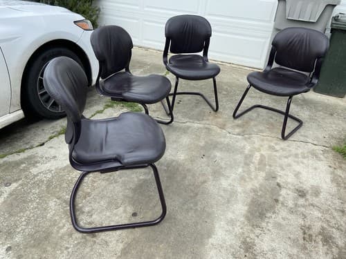Vintage Herman Miller Equa Chairs Set Of 4 - Thumbnail 6