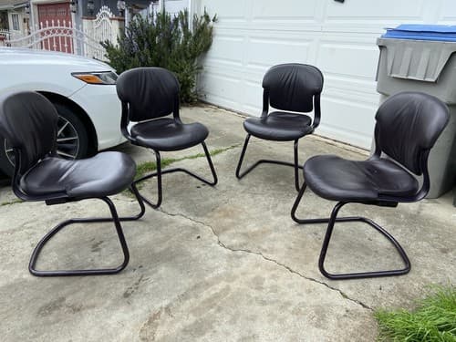 Vintage Herman Miller Equa Chairs Set Of 4 - Thumbnail 7