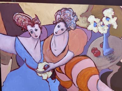 Giles Parish canvas collection 40/30 signed 30 available - Image 1