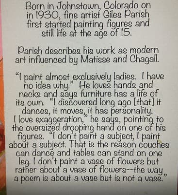 Giles Parish canvas collection 40/30 signed 30 available - Thumbnail 18