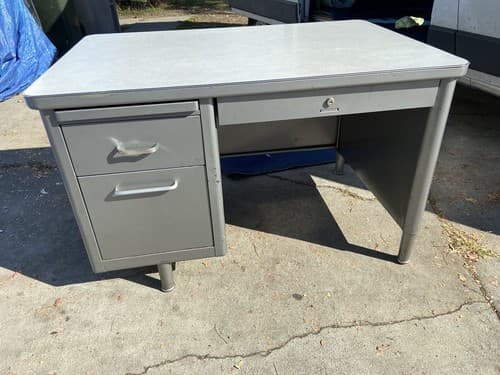 Vintage Steelcase Tanker Desk - Thumbnail 2