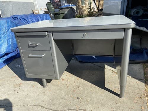 Vintage Steelcase Tanker Desk - Thumbnail 5