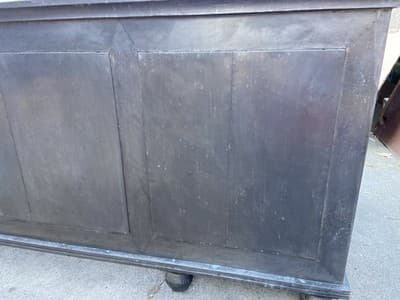 RH Restoration Hardware Annecy metal Wrapped Zinc Desk With Patina - Thumbnail 8