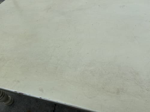 Vintage Pottery Barn Antique Farmhouse Wooden Table White Rustic Finish Style - Thumbnail 12