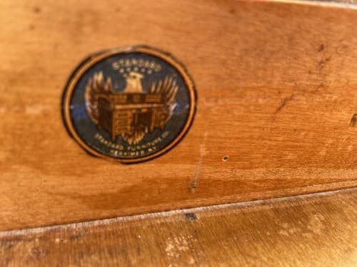 Traditional Antique Quarter Sawn Oak Office or Library Desk - Thumbnail 10