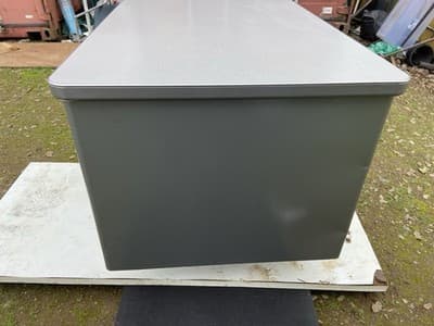 Vintage Mid Century Modern Steelcase Tanker Desk - Thumbnail 5