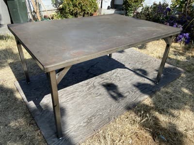 Modern Steel multipurpose  Welding Layout Table Work Bench kitchen table - Thumbnail 4